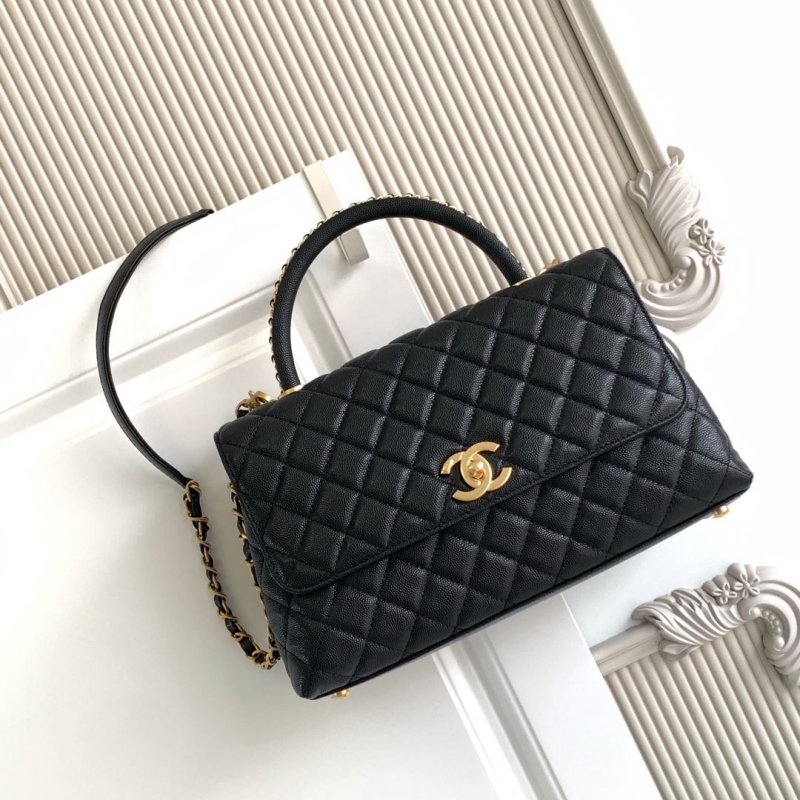 Ch**el top handle bags